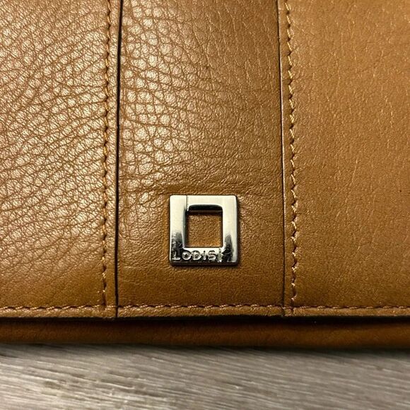 Lodis Artemis Card‎ Holder Flip Wallet Toffee Leather - Picture 2 of 8
